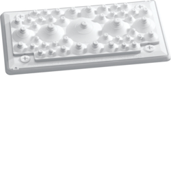 FZ402 Placa passa-cabos p/cabos IP55