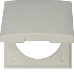 WS179 systo Tampa p/tomada p/vega D,  branco