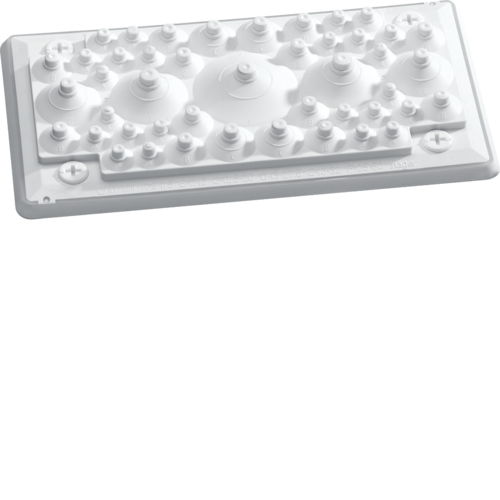 FZ402 Placa passa-cabos p/cabos IP55