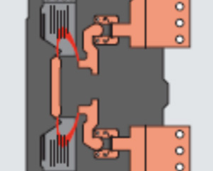 Duplo corte por fase