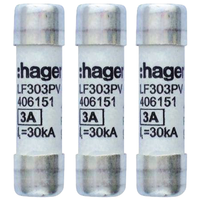 Fusível de 1 a 20A 1000V DC e 25 e 32A para 600V DC