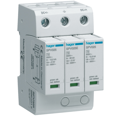 Limitador de sobretensão Tipo 2